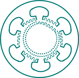 小步距角的步進(jìn)電機(jī)工作原理